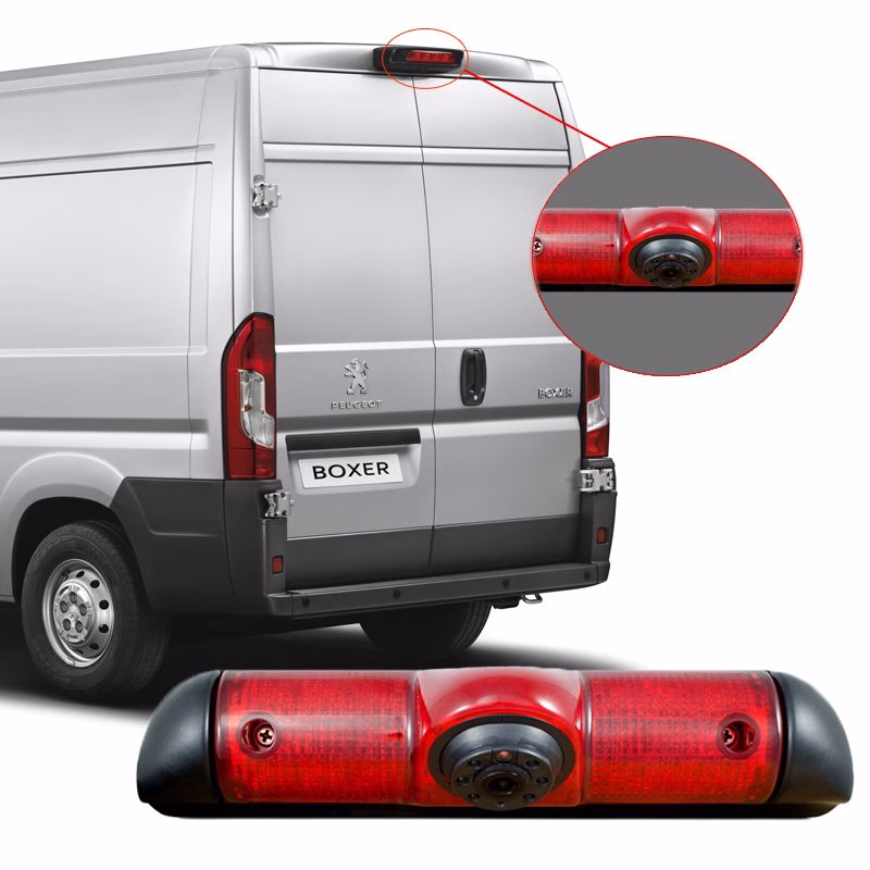 LED Brake Light IR Rear View Reversing/Parking Camera for Citroen Relay Fiat Ducato Peugeot Boxer Brake Light Cameras...