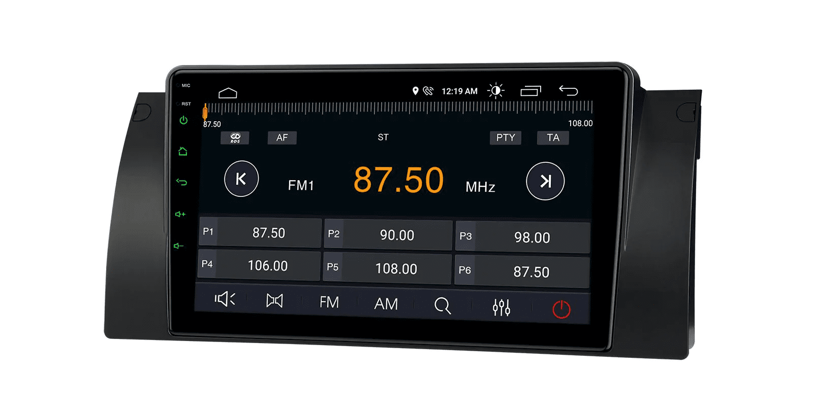 Android Multimedia Player with 9″ Display and Built-in Carplay & Android Auto Custom Fit for BMW X5 E53 / 7 Series E38 BMW...