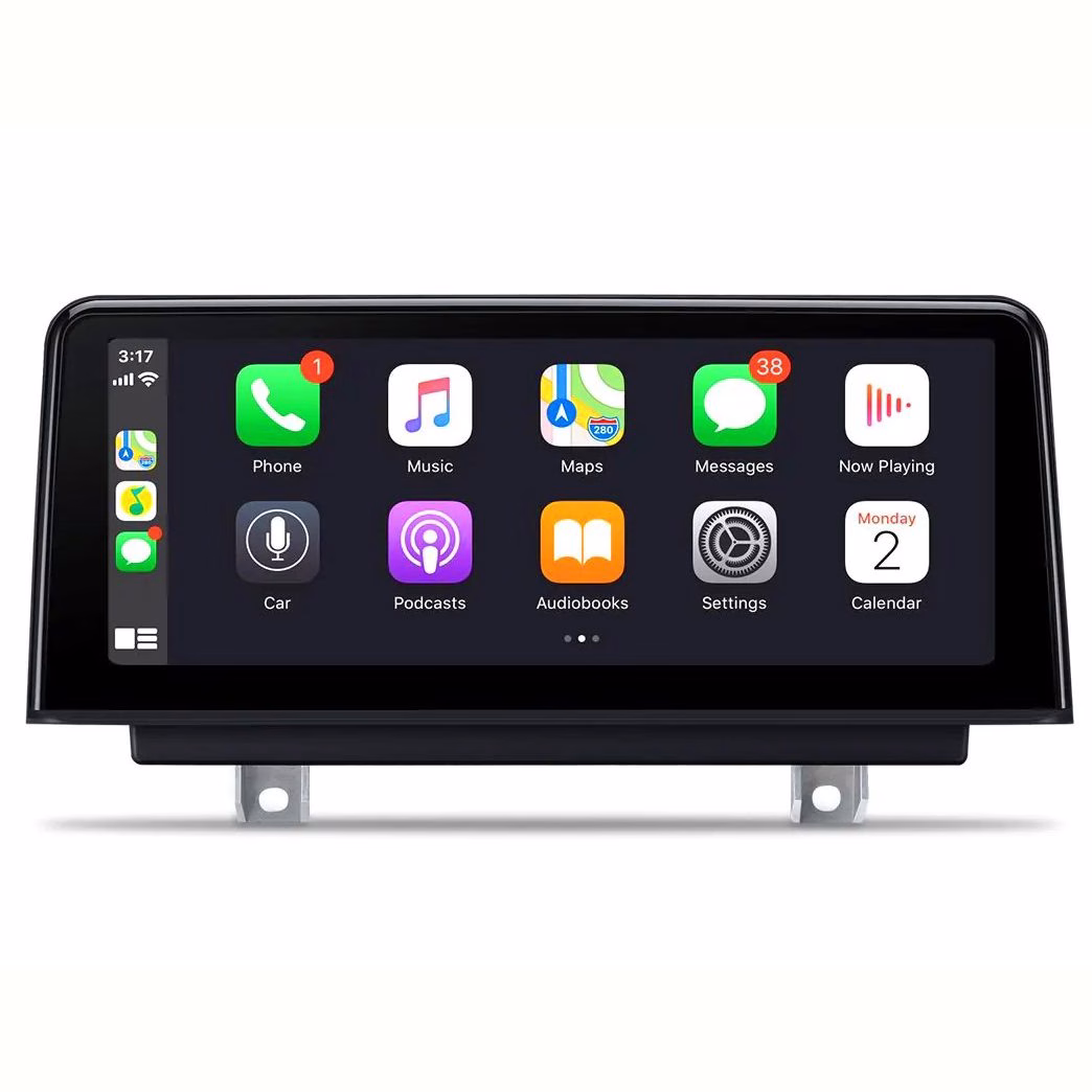 QB10NBTHS 10.25″ Android Car Multimedia Navigation System with Built-in CarPlay Custom Fit For BMW with NBT System -...