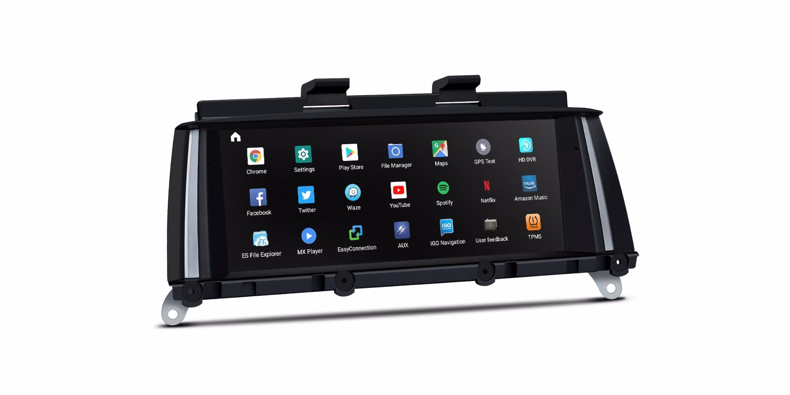 Android Multimedia Player With 10.25″ Display, Built-In Carplay & Android Auto Custom Fit For BMW X5 E70/X6 E71 With CCC...