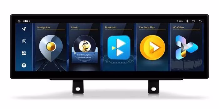 14.9″ Fully-laminated IPS Screen Android Car Stereo Wireless CarPlay Android Auto for BMW 3 Series/4 Series NBT System -...