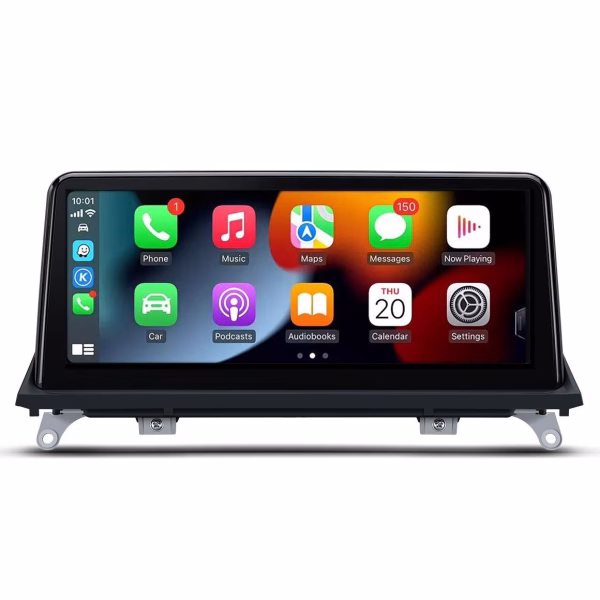 Android Multimedia Player With 10.25″ Display, Built-In Carplay & Android Auto Custom Fit For BMW X5 E70/X6 E71 With CCC...