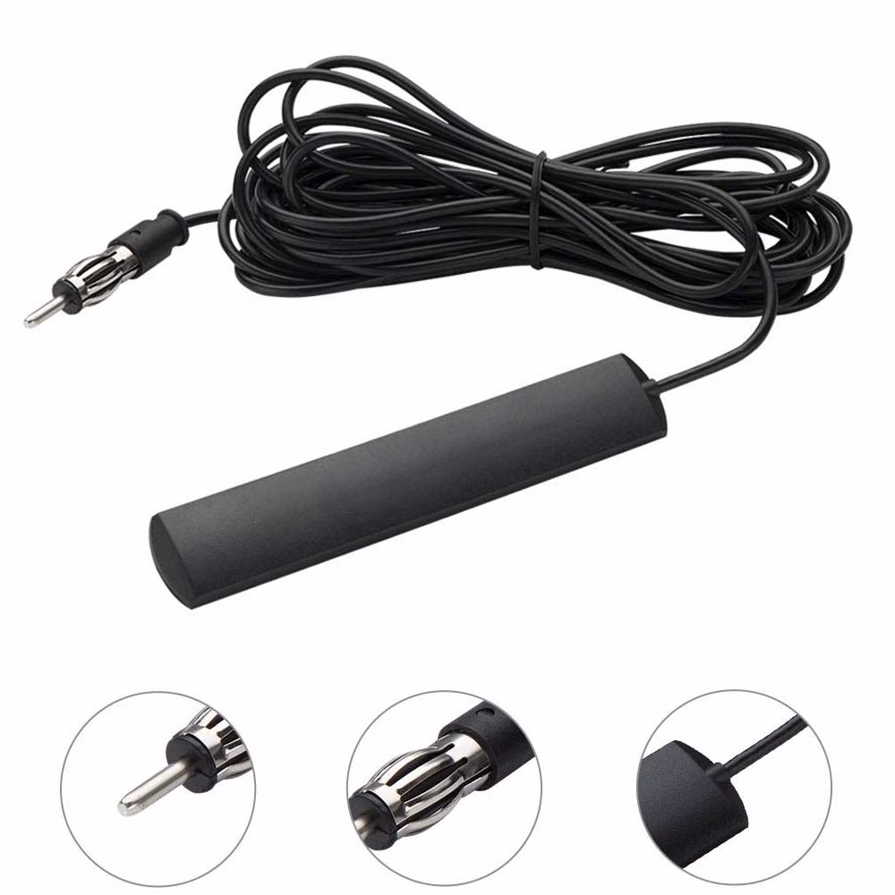12v Universal Car Stereo FM Radio Antenna Windscreen Replacement Aerial – DIN - incarmusic.co.uk