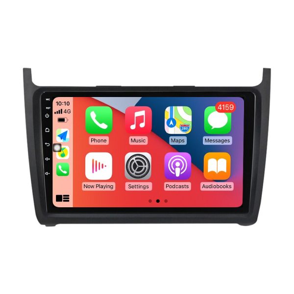 9″ Android Big screen Car Multimedia System with built-in Apple CarPlay For Volkswagen Polo 2010 -2020 - incarmusic.co.uk