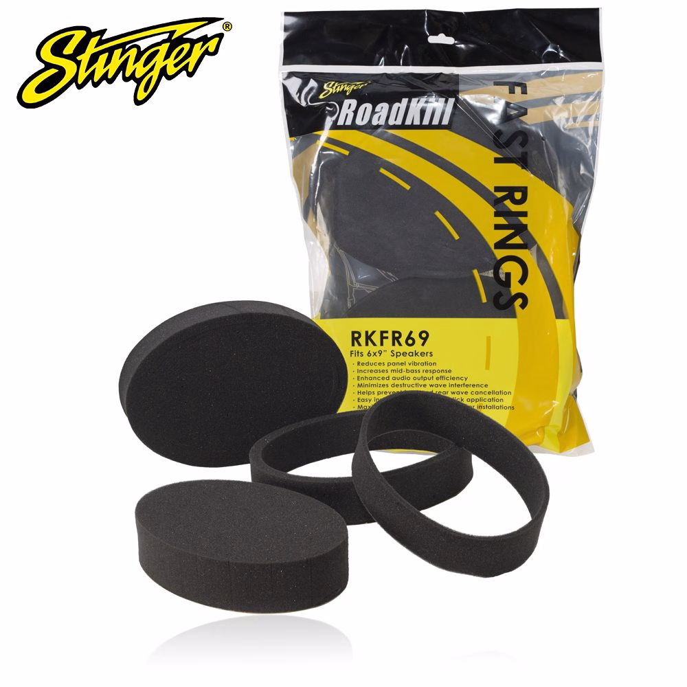 Stinger Roadkill Fast Rings Car Speaker Sound Pad Vibration Dampening Deadening - incarmusic.co.uk