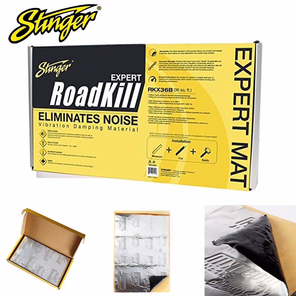 Stinger Expert Sound Proofing Deadening Damping Material Bulk Pack – 9 Sheets! - incarmusic.co.uk