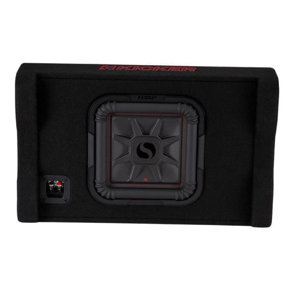 Kicker 49L7TDF102 1000W Peak (500W RMS) Loaded 10" L7T Series Dual 2-Ohm Subwoofer Enclosure