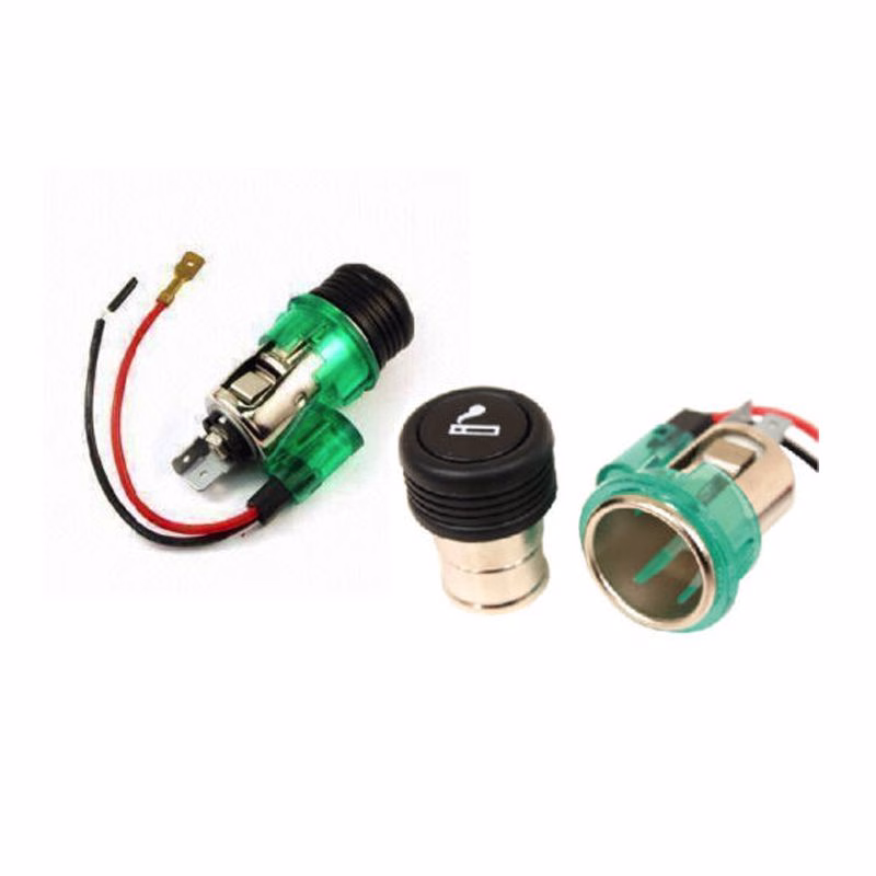 12v Illuminated Car Cigarette Cigar Lighter Socket Replacement Kit Light Up Fitting Accessories pa_make - incarmusic.co.uk
