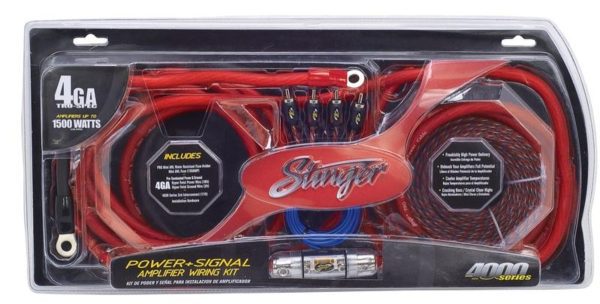 Stinger 4GA COMPLETE WIRING KIT