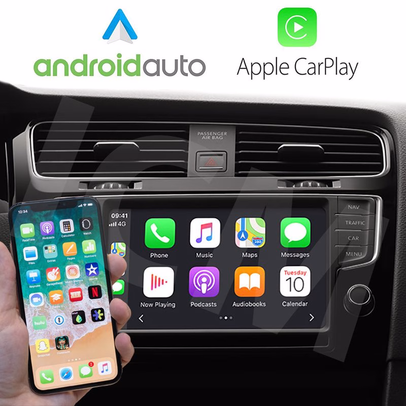 Wireless Apple CarPlay Android Auto Interface for Skoda Octavia Rapid Superb - incarmusic.co.uk