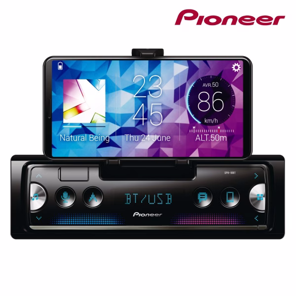 Pioneer SPH-10BT Bluetooth Car Stereo with USB and Spotify plus FREE MIC