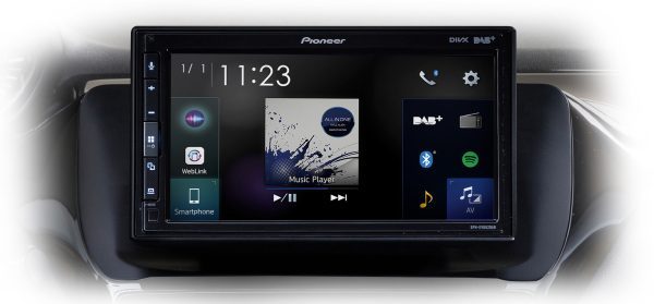Pioneer SPH-EVO62DAB-208 Peugeot 208/2008 6.8" Apple CarPlay Android Auto DAB Spotify