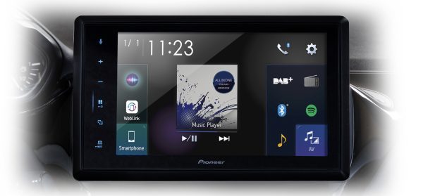 Pioneer  SPH-EVO82DAB-208 Peugeot 208 / 2008 (2012 - 2019) 8" CARPLAY, ANDROID AUTO, WEBLINK, DAB+ Car Stereo