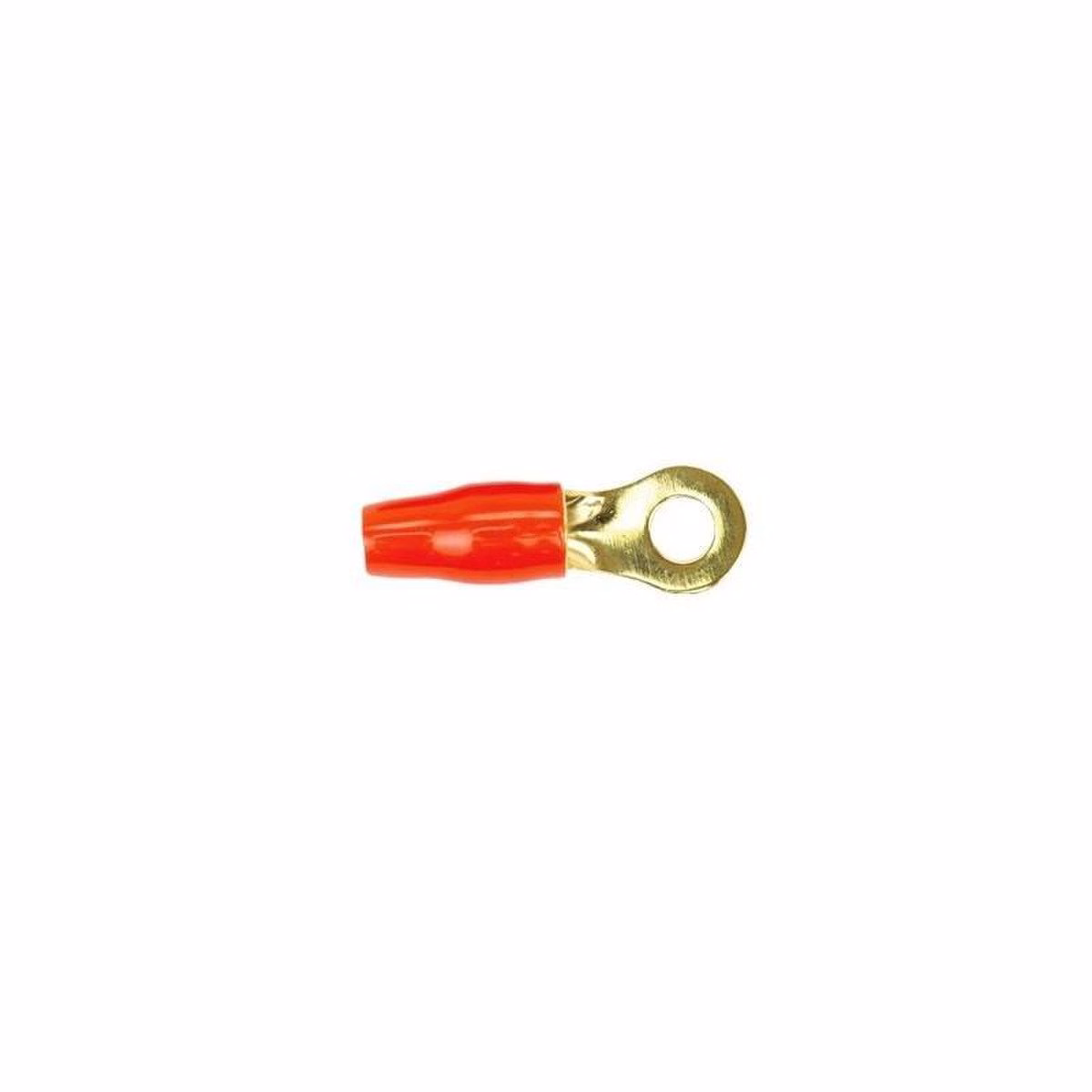 PRO 4GA INPUT TO 5/16″ RED RING SHOC-KROME BULK RED (25PACK) - incarmusic.co.uk