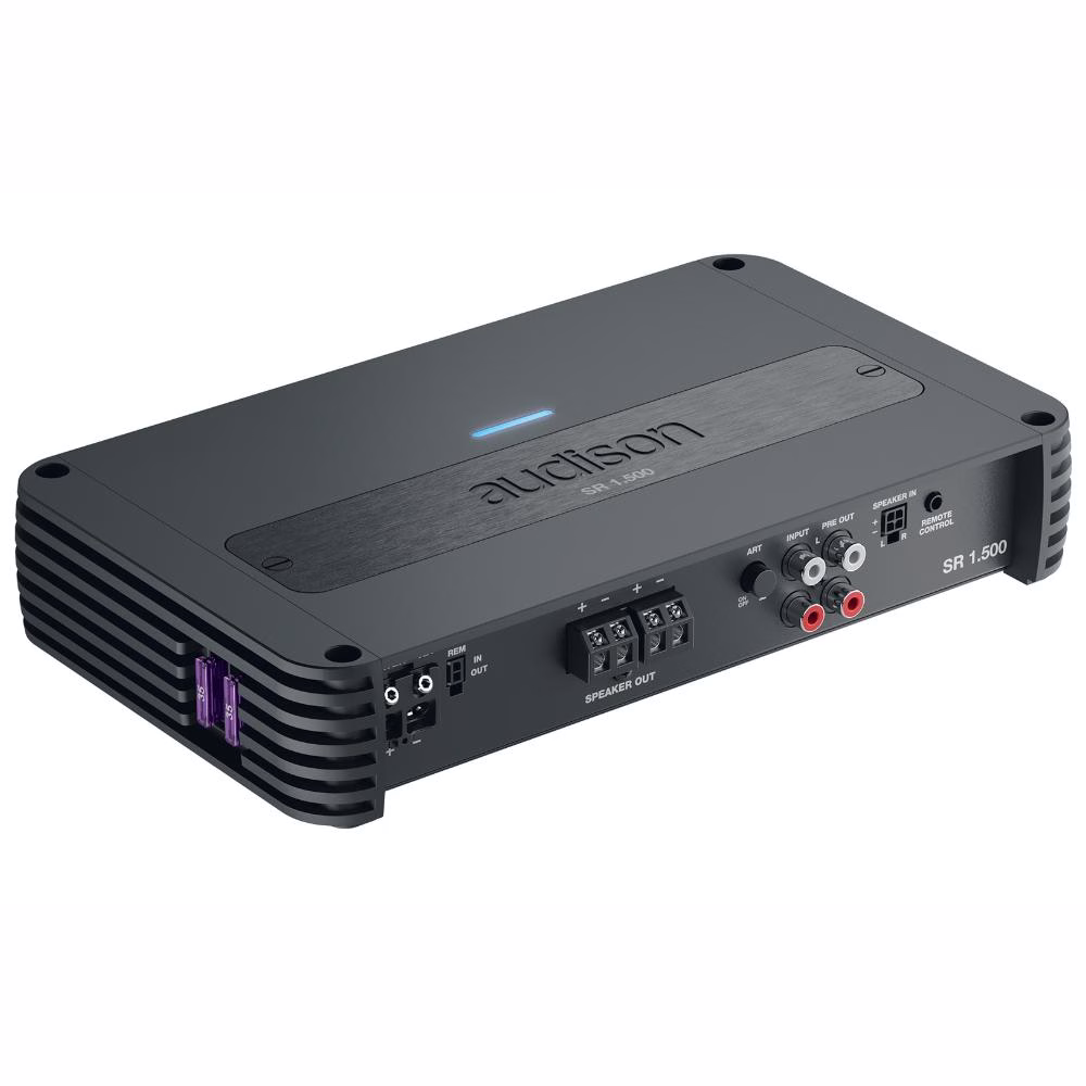 Audison SR 1.500 Class D High Power Mono Block Amplifier AMP 500W RMS - incarmusic.co.uk
