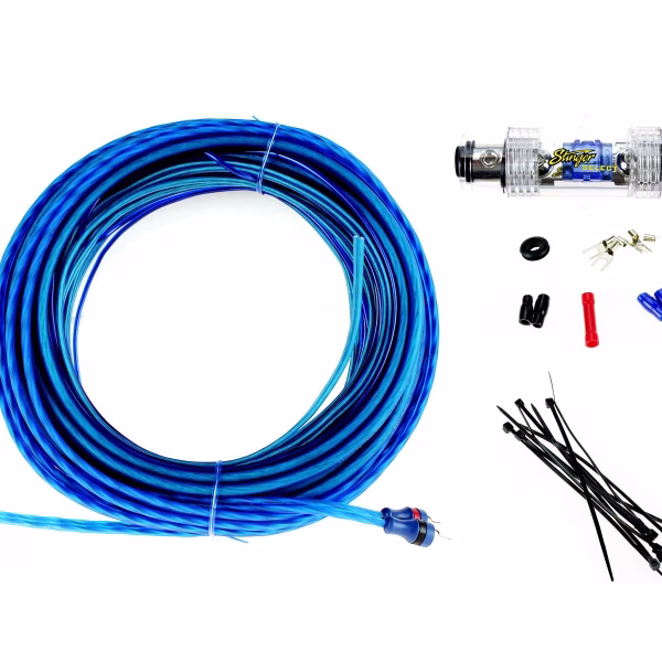 8awg Gauge Amplifier Wiring Kit Fuse Holder RCA Amplifier Cable