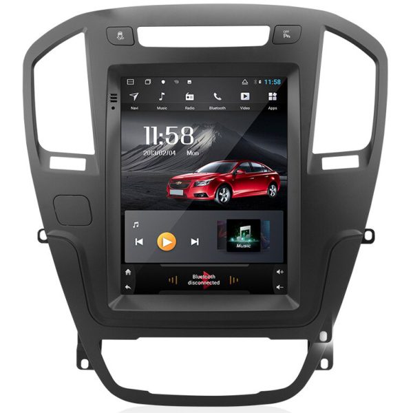 9.7" Android Vertical Screen Carplay Multimedia Tesla Style GPS NAVIGATION Radio Player for Opel Insignia/Vauxhall Holden 2008-2011