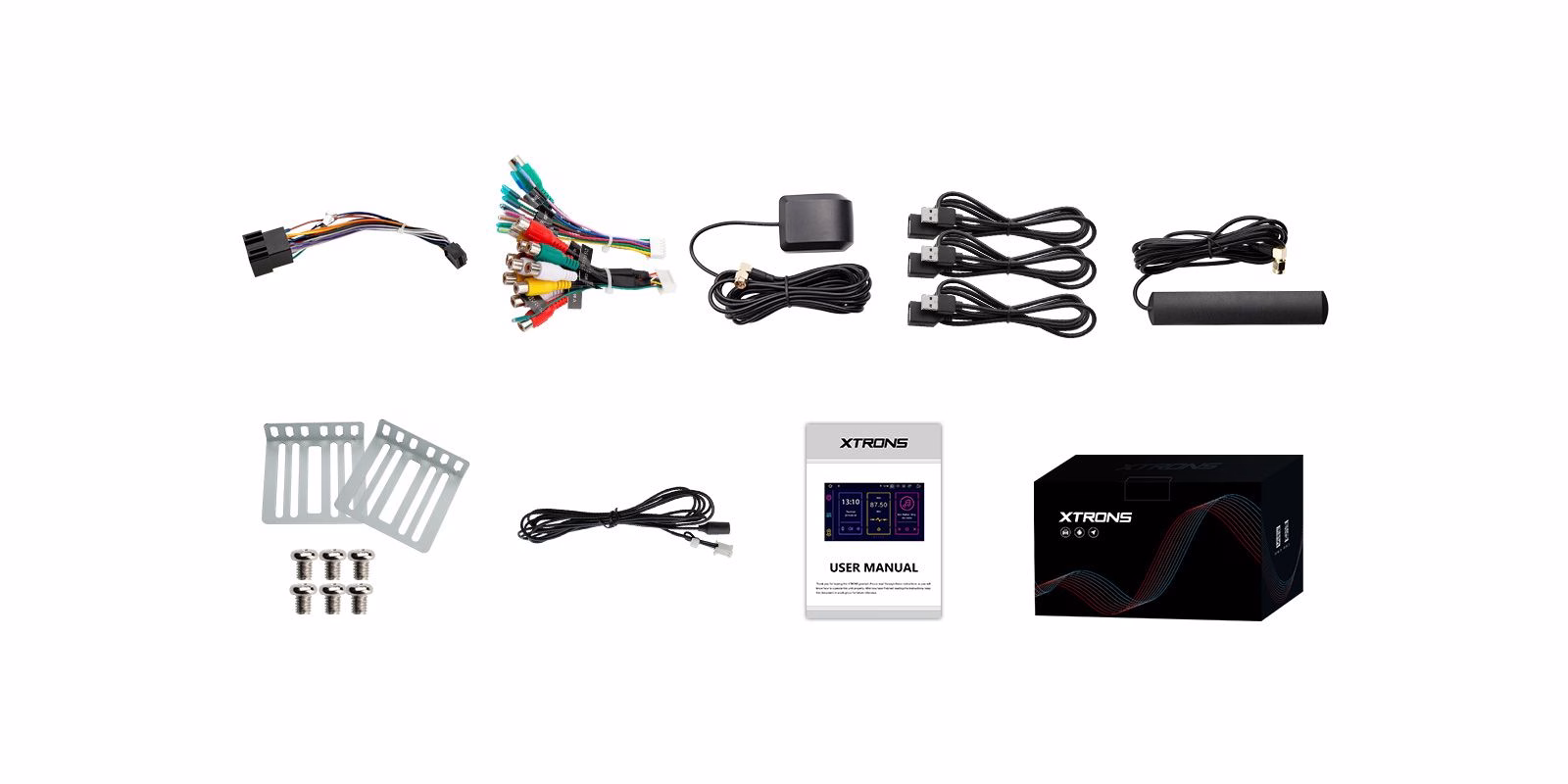 TIB110L Universal 10.1″ IPS Screen Double Din Car Stereo GPS Navigation Multimedia Player with Rotatable Touch Screen...