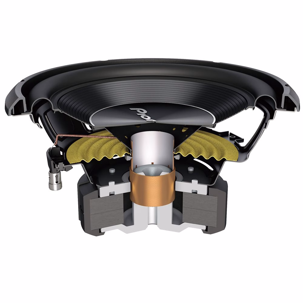 TS-A250S4 25cm 10 inch Single Voice Coil Enclosure Type subwoofer (1300W) 10 inches (25cm) pa_make - incarmusic.co.uk