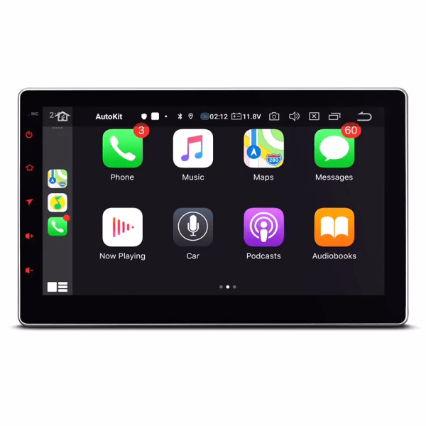 TSN100L Universal 10.1” Android Car GPS Multimedia Player with Built-in Carplay & Android Auto - incarmusic.co.uk