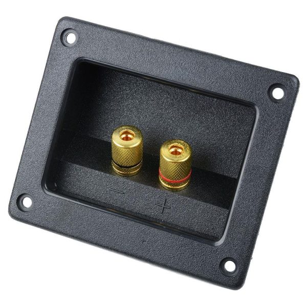 Speaker Subwoofer Box Enclosure Square Terminal Binding Post