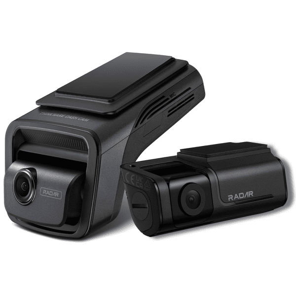 Thinkware U3000 4K Front & 2K Rear Dashcam, Built In Radar GPS, Bluetooth, Wifi, Super Night Vision, 64GB