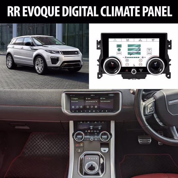 Air Conditioner Climate Touch Control Board Screen for Range Rover Evoque (L538) 2012-2018 Original Style - incarmusic.co.uk