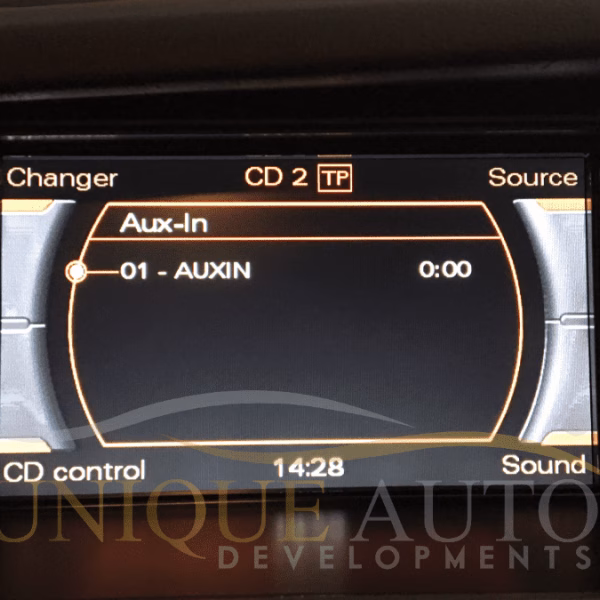 AUX Audio Interface MOST Adaptor for Audi MMI 2G A4 A5 A6 A8 Q7 S5 S6