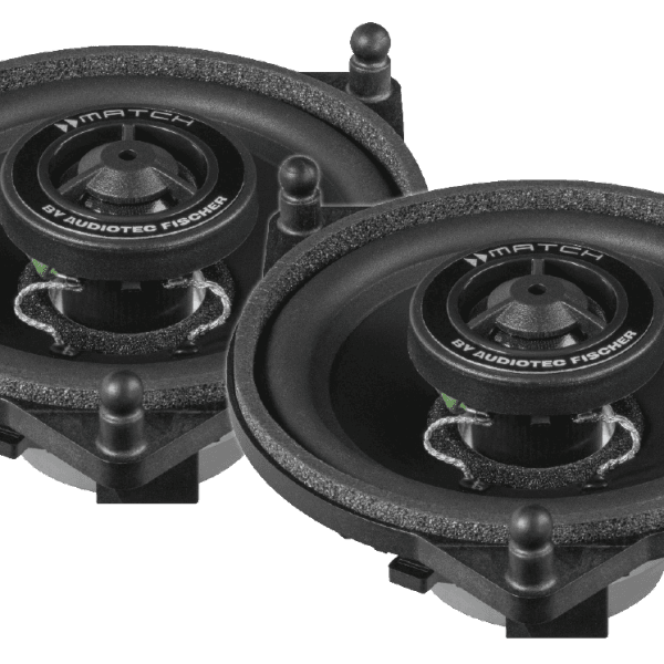 Match Audiotec Fischer Match UP X4MB-FRT 10cm / 4″ 2-way Coax Speakers for Mercedes - incarmusic.co.uk