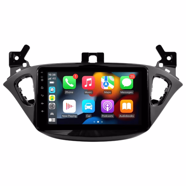 9” Android Car Stereo Multimedia System With Apple CarPlay For Vauxhall Corsa E (2014-2019) - incarmusic.co.uk