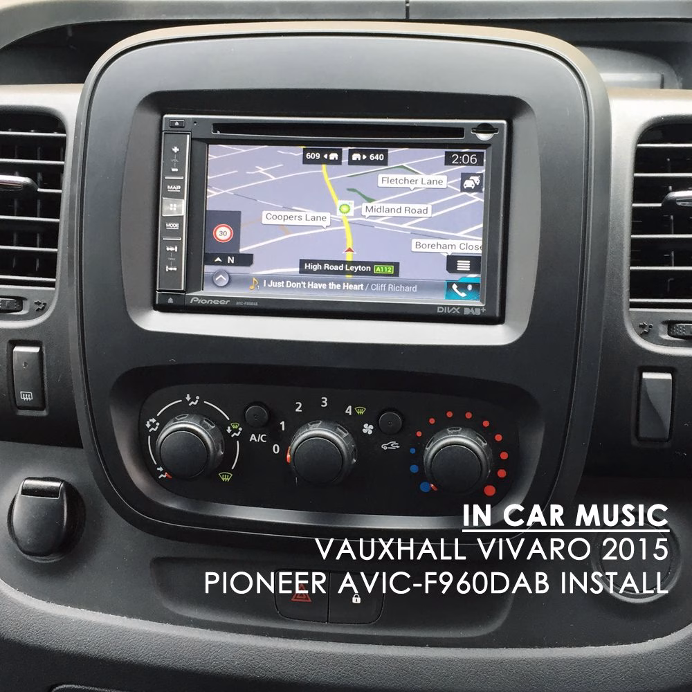 Vauxhall Vivaro 2014 Double Din Facia w/ Steering Control Car Stereo Fitting Kit Car Stereo Fitting Kits pa_vehicle-year,...