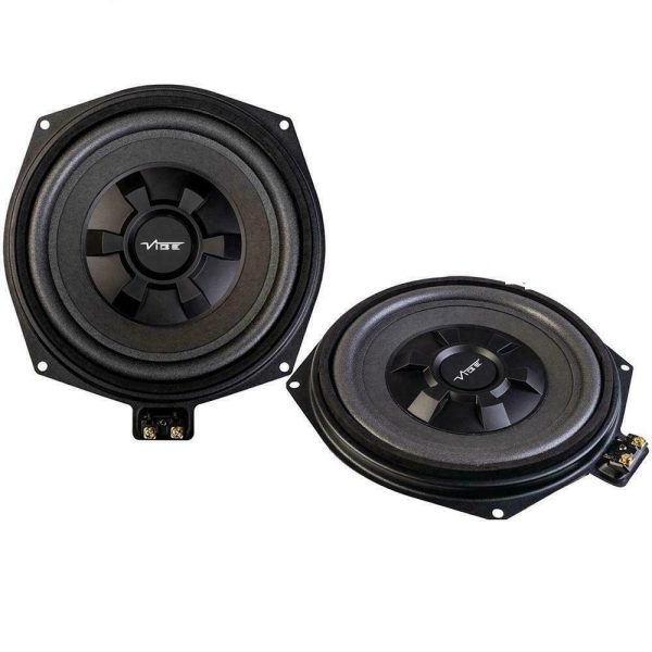 Vibe OPTISOUNDBMW8-V4 8" 20cm 345w Under-Seat Subwoofer Upgrade for BMW - Pair