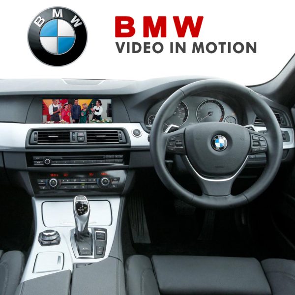 BMW 5 GT 7 Series F10 F11 F07 Video Media In Motion Activation Interface For CIC