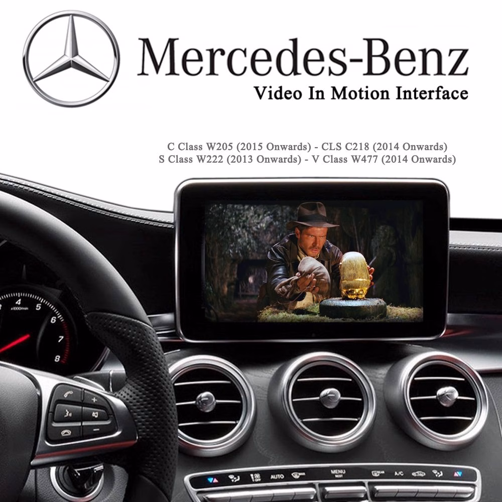 Mercedes C S V Class CLS Video Media In Motion Activation Interface Command NTG5 - incarmusic.co.uk