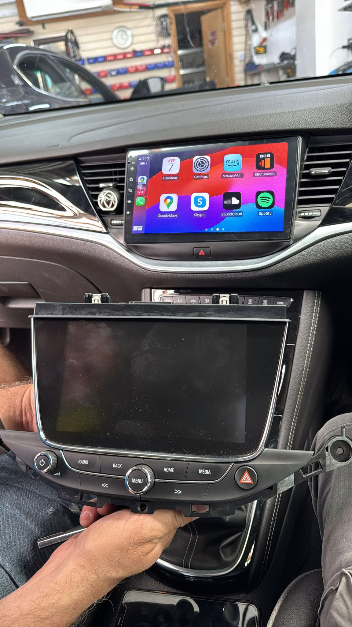 9” Android Car Stereo Multimedia System With Apple CarPlay For Vauxhall Astra K 2015–2021 Vauxhall pa_vehicle-year,...