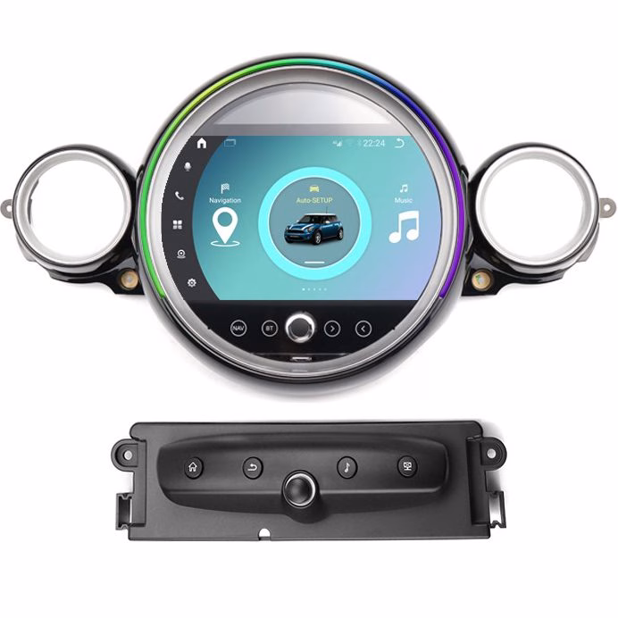 9″ Android CarPlay GPS Navigation Stereo Multimedia Player Custom Fit For BMW Mini Cooper R56 R57 F55 F56 F57 2000-2020 -...