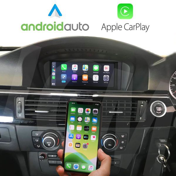 Wireless Apple CarPlay Android Auto Interface For BMW CIC 1/3/5/6/7/X1/X3/X5 Series E90/E87/F10
