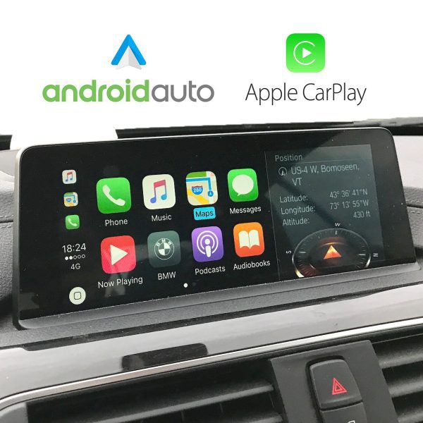 Wireless Apple CarPlay Android Auto NBT EVO Widescreen 8.8/10.2″ BMW F10/F20/F30 1/2/3/4/5/6/X1/X2/X5/X6 SERIES 2016-2019
