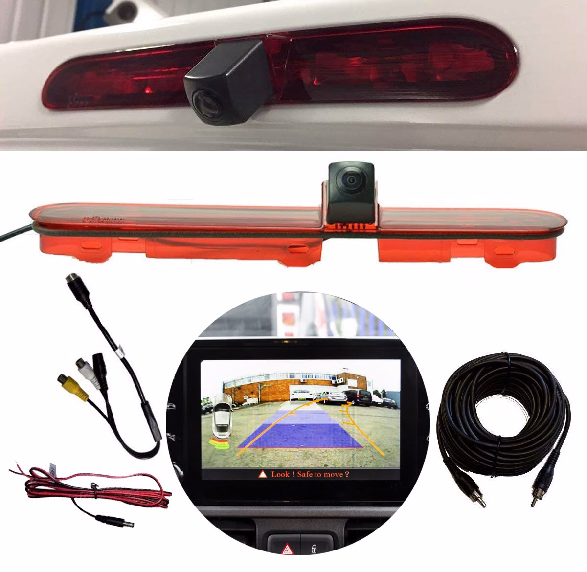 Citroen Reversing Camera Kit with Moving Guidelines for Factory Stereo - incarmusic.co.uk