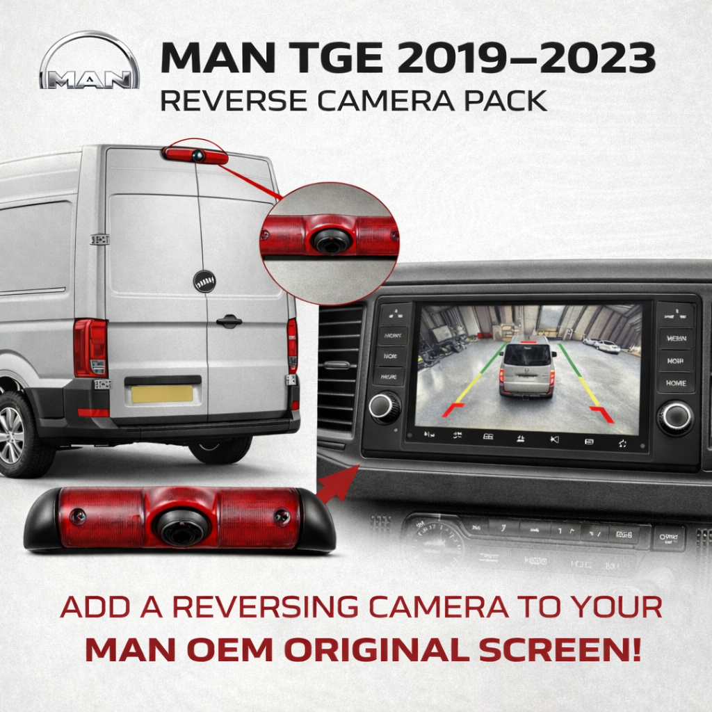 MAN TGE Rear Camera Integration Kit - incarmusic.co.uk