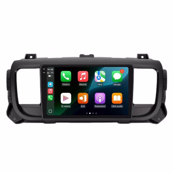 9” Android Multimedia Carplay Stereo With Bluetooth, Wifi, Usb, Aux Custom Fit For Citroen Dispatch Jumpy SpaceTourer,...
