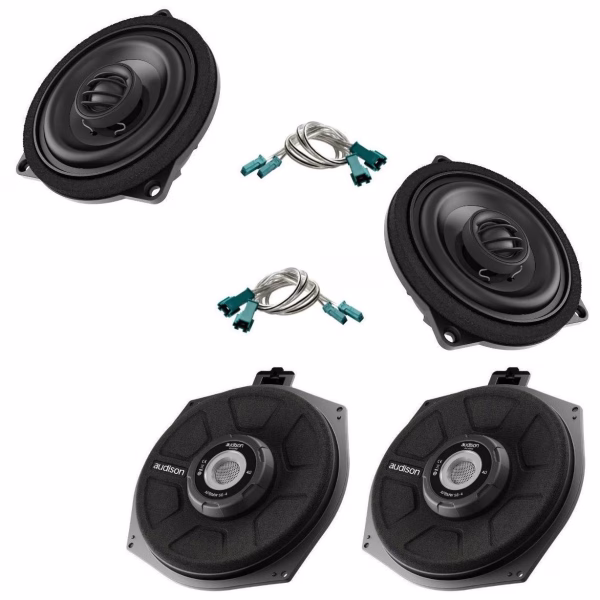 Audison BMW Upgrade Kit for Front Doors and Underseat Subwoofer - incarmusic.co.uk