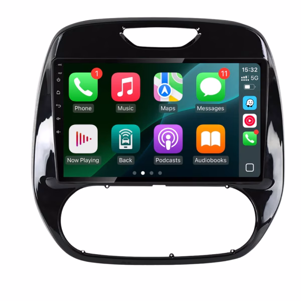 9” Android Multimedia Carplay Stereo With Bluetooth, Wifi, Usb, Aux Custom Fit For Renault Kaptur Captur 2011-2019 -...
