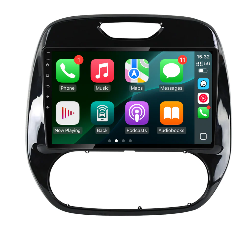 9” Android Multimedia Carplay Stereo With Bluetooth, Wifi, Usb, Aux Custom Fit For Renault Kaptur Captur 2011-2019 -...