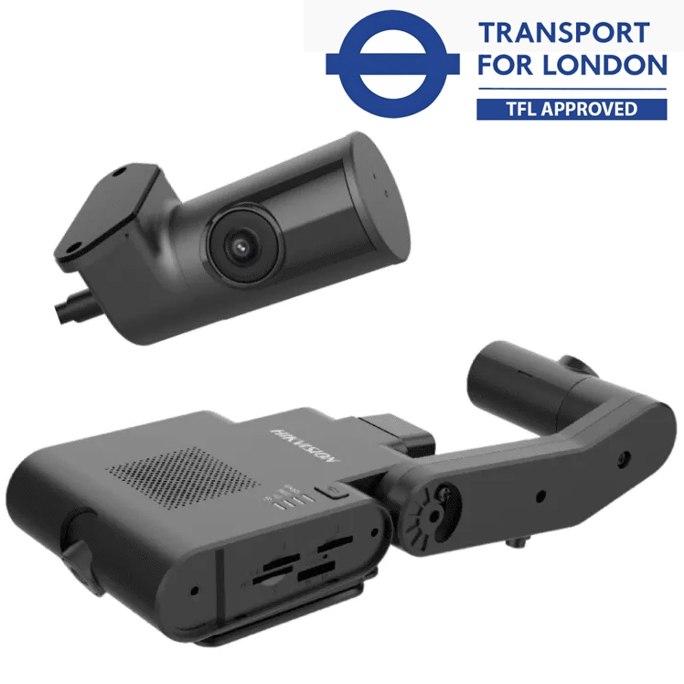 TfL Approved Dash Camera | 4G Hikvision G40 3CH for Taxis & PHV | Front | Rear | Internal Cam - incarmusic.co.uk