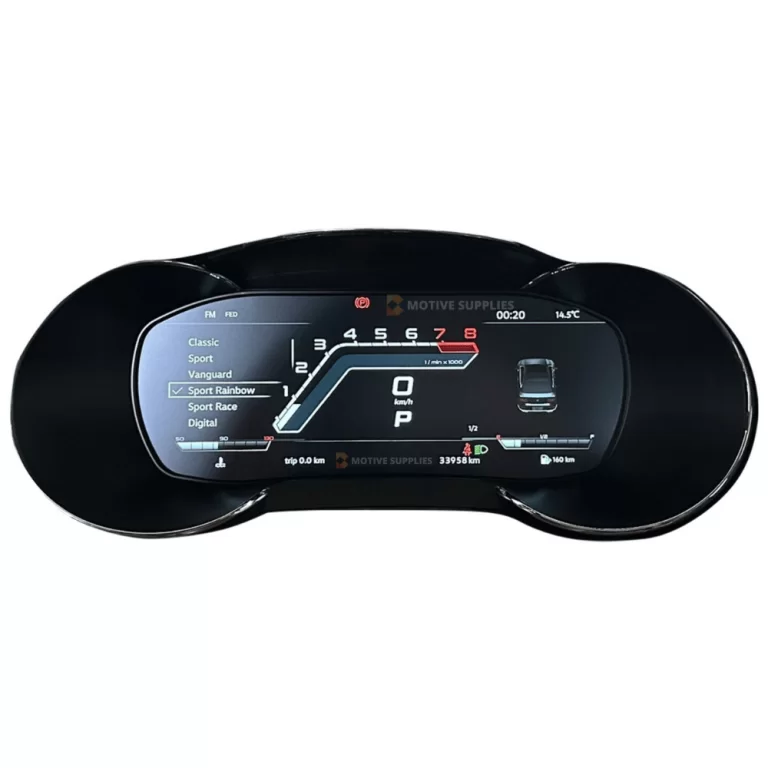 Virtual Cockpit 10.25″ Digital Speedometer Odometer Instrument Cluster Upgrade for Audi A3 TT 2014-2019 - incarmusic.co.uk