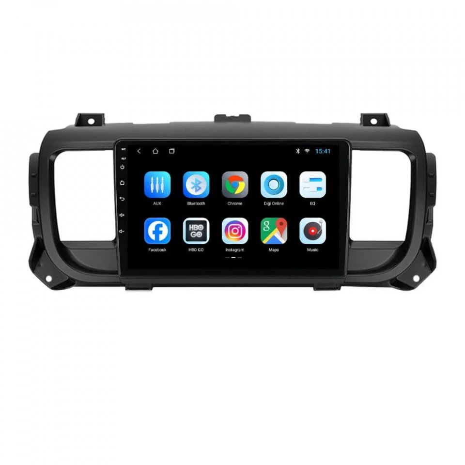 9” Android Multimedia Carplay Stereo With Bluetooth, Wifi, Usb, Aux Custom Fit For Citroen Dispatch Jumpy SpaceTourer,...