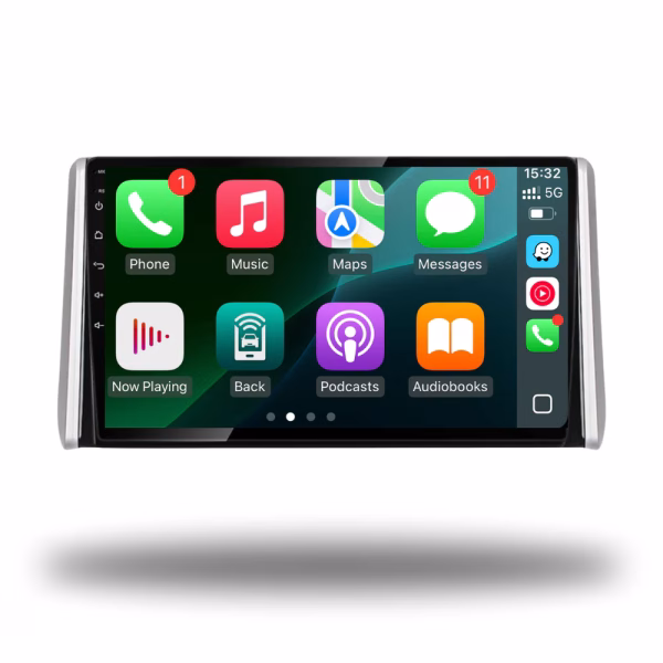 10” Android Multimedia Wireless Apple Carplay Stereo With Bluetooth, Wifi, Usb, Aux Custom Fit For Toyota Corolla...