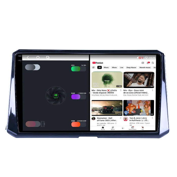 10” Android Multimedia Wireless Apple Carplay Stereo With Bluetooth, Wifi, Usb, Aux Custom Fit For Toyota Corolla...