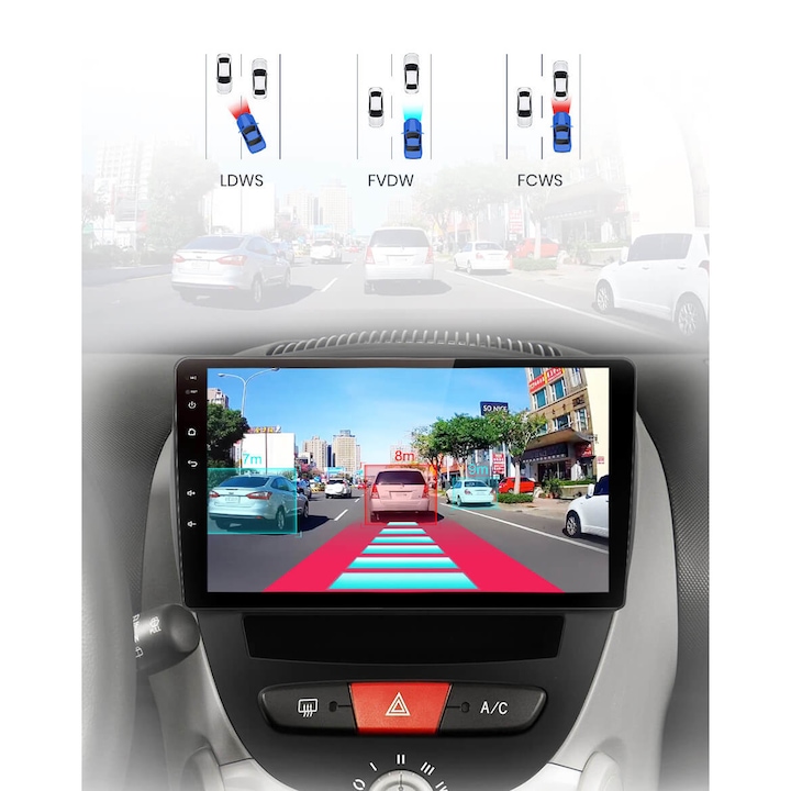 10″ Car Android Stereo Radio Octa Core With Apple CarPlay & Android Auto For Toyota Aygo Citroen C1 2005 – 2014 -...